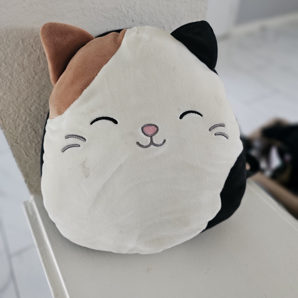 Kohl's Tri-Color Cat Plush Pillow